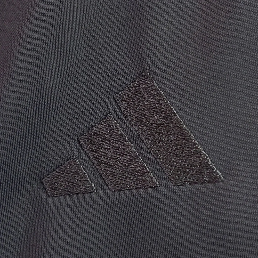 Adidas Mens Medium Gray Ankle Zip Recycled Polyester Track Pants New